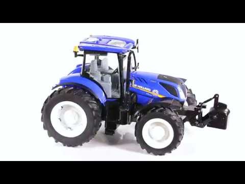 ERT43156 1/16 Scale New Holland Big Farm T7.270 Loader Tractor Plastic Age 3 